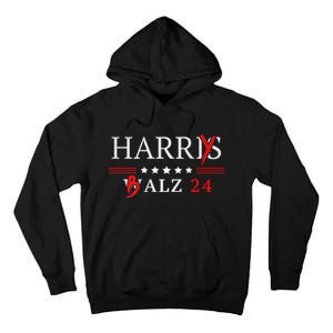 Harrybalz Harriswalz 2024 Election Patriotic Democrats Back Tall Hoodie