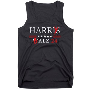 Harrybalz Harriswalz 2024 Election Patriotic Democrats Back Tank Top