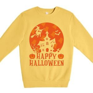 Happy Halloween 2024 Halloween Coming Tis Season Spooky Premium Crewneck Sweatshirt