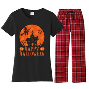 Happy Halloween 2024 Halloween Coming Tis Season Spooky Women's Flannel Pajama Set