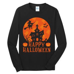 Happy Halloween 2024 Halloween Coming Tis Season Spooky Tall Long Sleeve T-Shirt