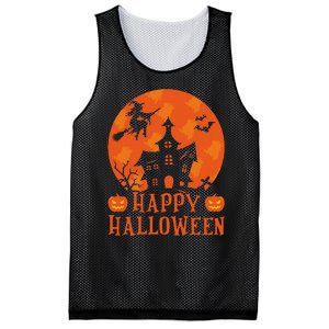 Happy Halloween 2024 Halloween Coming Tis Season Spooky Mesh Reversible Basketball Jersey Tank