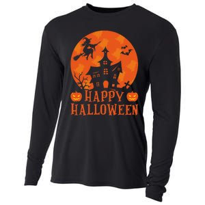 Happy Halloween 2024 Halloween Coming Tis Season Spooky Cooling Performance Long Sleeve Crew