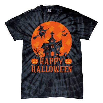 Happy Halloween 2024 Halloween Coming Tis Season Spooky Tie-Dye T-Shirt