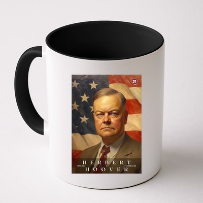 Herbert Hoover 31st President Of The United States Portrait Mug