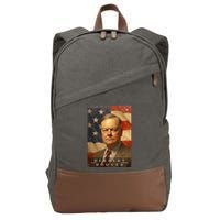 Herbert Hoover 31st President Of The United States Portrait Cotton Canvas Backpack