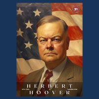 Herbert Hoover 31st President Of The United States Portrait Zip Tote Bag