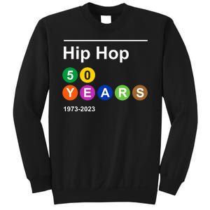 Hip Hop 50 Years 1973 2023 Sweatshirt