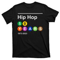 Hip Hop 50 Years 1973 2023 T-Shirt