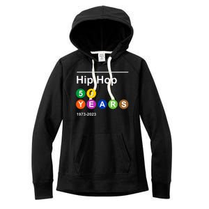 Hip Hop 50 Years 1973 2023 Women's Fleece Hoodie