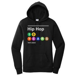 Hip Hop 50 Years 1973 2023 Women's Pullover Hoodie