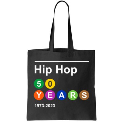 Hip Hop 50 Years 1973 2023 Tote Bag