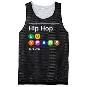 Hip Hop 50 Years 1973 2023 Mesh Reversible Basketball Jersey Tank