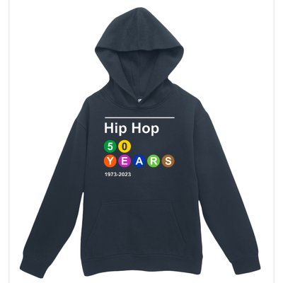 Hip Hop 50 Years 1973 2023 Urban Pullover Hoodie