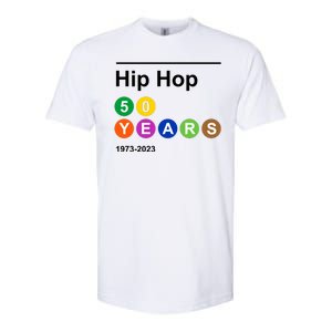 Hip Hop 50 Years 1973 2023 Softstyle CVC T-Shirt