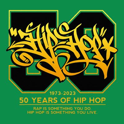 Hip Hop 50 Years Anniversary Graffiti 50 Years Hip Hop T-Shirt