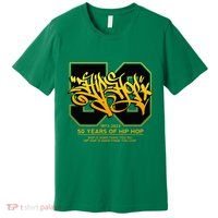 Hip Hop 50 Years Anniversary Graffiti 50 Years Hip Hop Premium T-Shirt