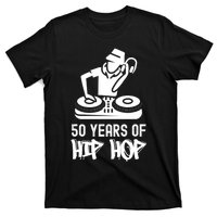 Hip Hop 50th Anniversary | 50 Years | DJ Turntable T-Shirt