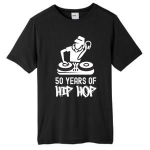 Hip Hop 50th Anniversary | 50 Years | DJ Turntable Tall Fusion ChromaSoft Performance T-Shirt