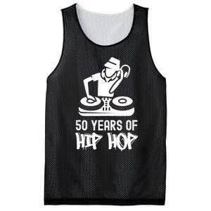 Hip Hop 50th Anniversary | 50 Years | DJ Turntable Mesh Reversible Basketball Jersey Tank