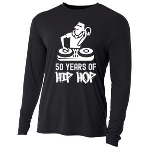 Hip Hop 50th Anniversary | 50 Years | DJ Turntable Cooling Performance Long Sleeve Crew