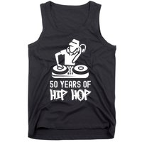 Hip Hop 50th Anniversary | 50 Years | DJ Turntable Tank Top