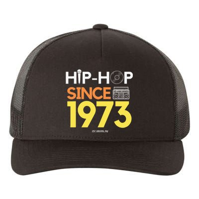 HIP HOP 50TH ANNIVERSARY 1973 BRONX NEW YORK GRAFFITI BBOY Yupoong Adult 5-Panel Trucker Hat