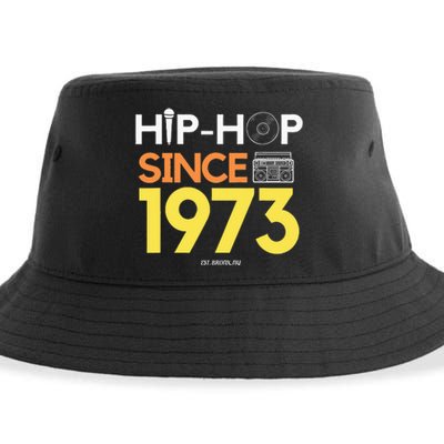 HIP HOP 50TH ANNIVERSARY 1973 BRONX NEW YORK GRAFFITI BBOY Sustainable Bucket Hat