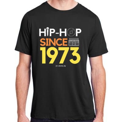 HIP HOP 50TH ANNIVERSARY 1973 BRONX NEW YORK GRAFFITI BBOY Adult ChromaSoft Performance T-Shirt