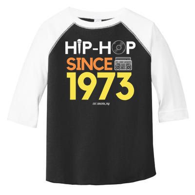 HIP HOP 50TH ANNIVERSARY 1973 BRONX NEW YORK GRAFFITI BBOY Toddler Fine Jersey T-Shirt