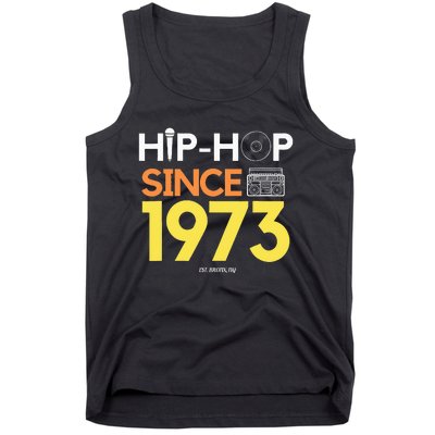 HIP HOP 50TH ANNIVERSARY 1973 BRONX NEW YORK GRAFFITI BBOY Tank Top