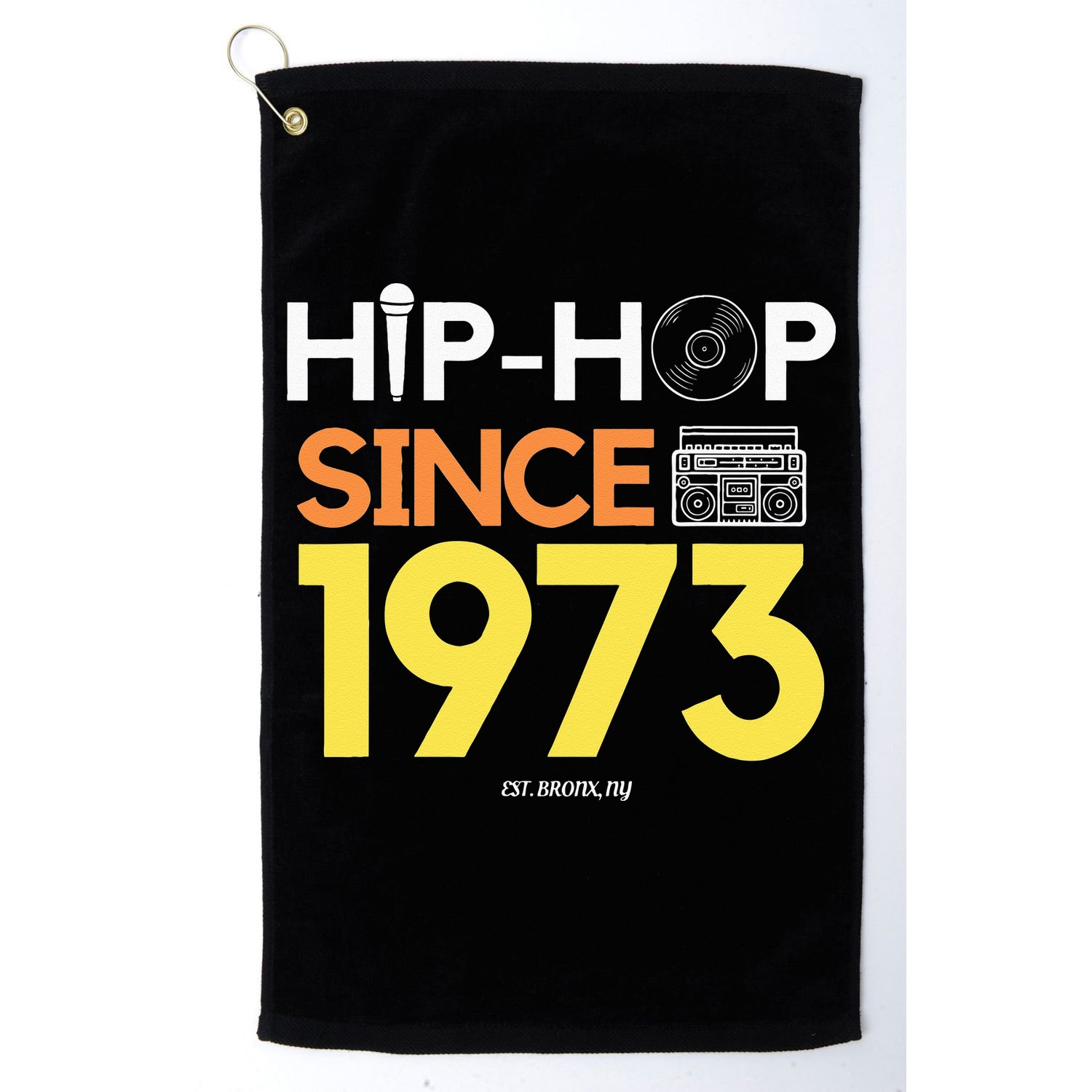 HIP HOP 50TH ANNIVERSARY 1973 BRONX NEW YORK GRAFFITI BBOY Golf Towel