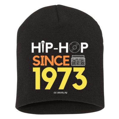 HIP HOP 50TH ANNIVERSARY 1973 BRONX NEW YORK GRAFFITI BBOY Short Acrylic Beanie