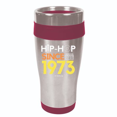 HIP HOP 50TH ANNIVERSARY 1973 BRONX NEW YORK GRAFFITI BBOY 16oz Travel Tumbler