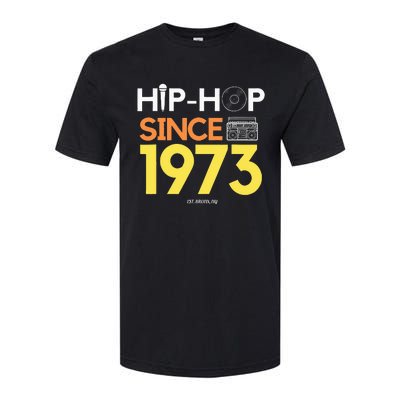 HIP HOP 50TH ANNIVERSARY 1973 BRONX NEW YORK GRAFFITI BBOY Softstyle CVC T-Shirt