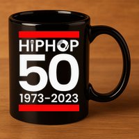 HIP HOP 50 YEARS OLD 11oz C Handle Ceramic Mug