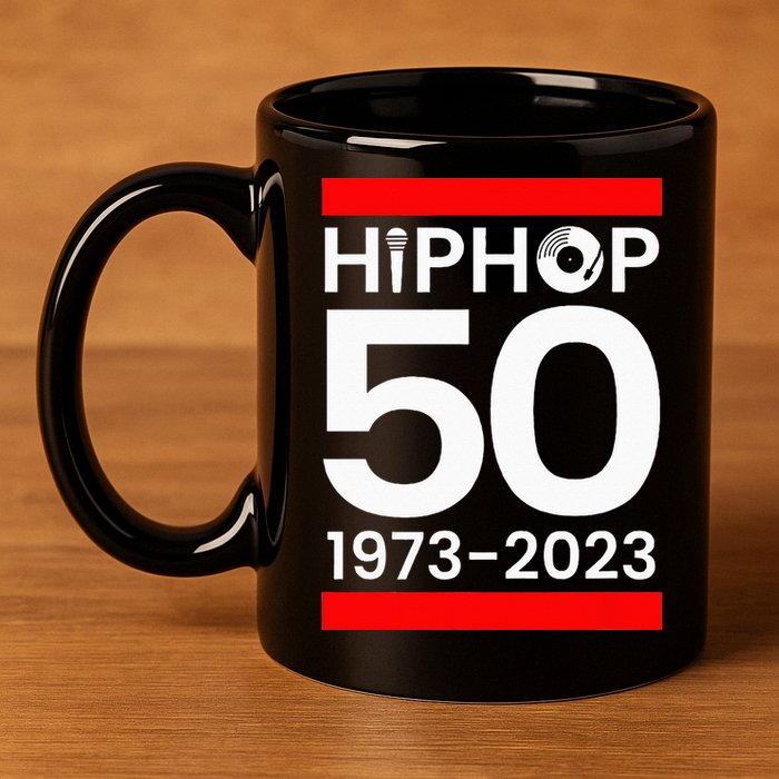 HIP HOP 50 YEARS OLD 11oz C Handle Ceramic Mug