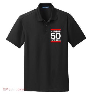 HIP HOP 50 YEARS OLD Dry Zone Grid Polo