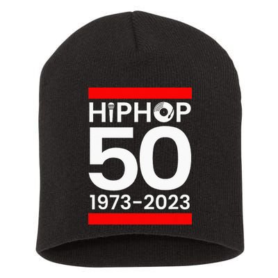 HIP HOP 50 YEARS OLD Short Acrylic Beanie