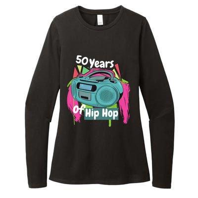 Hip Hop 50th Anniversary 50 Years Of Hip Hop Womens CVC Long Sleeve Shirt