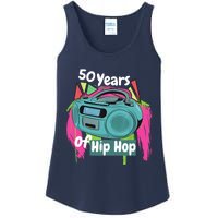 Hip Hop 50th Anniversary 50 Years Of Hip Hop Ladies Essential Tank