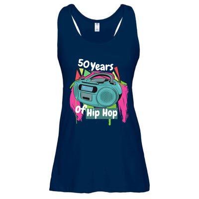 Hip Hop 50th Anniversary 50 Years Of Hip Hop Ladies Essential Flowy Tank