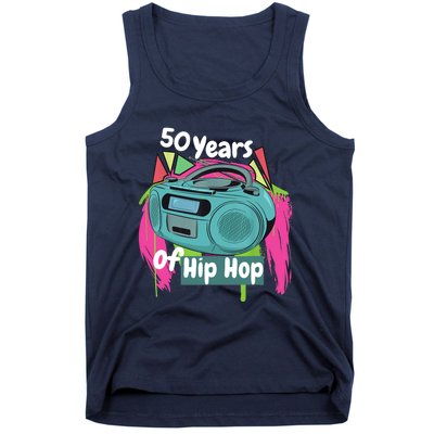 Hip Hop 50th Anniversary 50 Years Of Hip Hop Tank Top