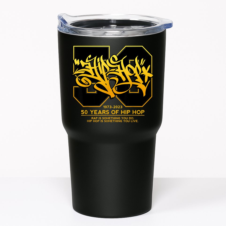 HIP HOP 50 YEARS Anniversary Graffiti 50 Years Hip Hop Tumbler