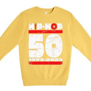 HIP HOP 50 YEARS OLD Premium Crewneck Sweatshirt