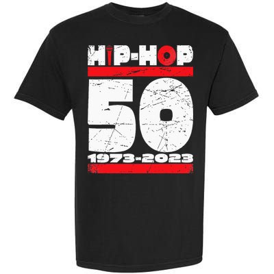 HIP HOP 50 YEARS OLD Garment-Dyed Heavyweight T-Shirt