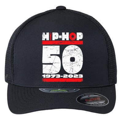 HIP HOP 50 YEARS OLD Flexfit Unipanel Trucker Cap