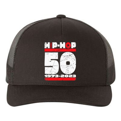 HIP HOP 50 YEARS OLD Yupoong Adult 5-Panel Trucker Hat