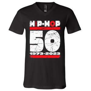 HIP HOP 50 YEARS OLD V-Neck T-Shirt