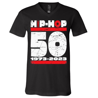 HIP HOP 50 YEARS OLD V-Neck T-Shirt